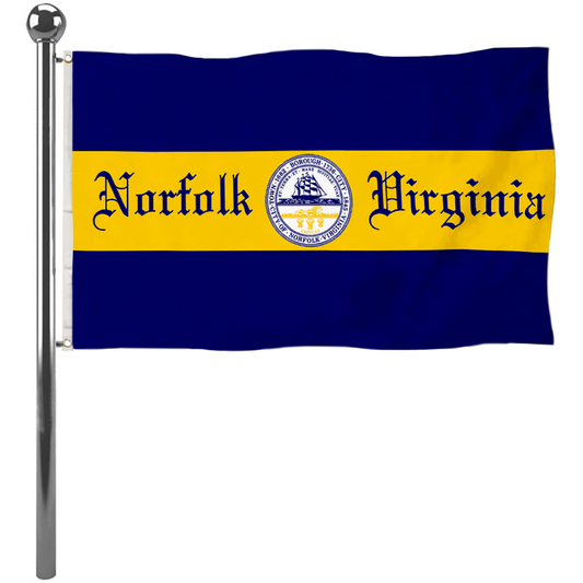 Fyon Norfolk, Virginia flag Banner