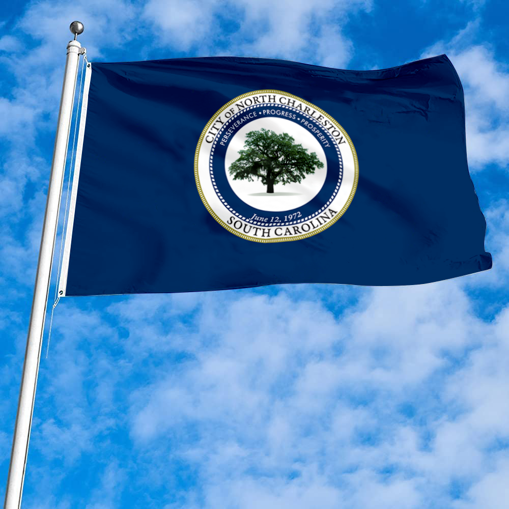 Fyon North Charleston, South Carolina flag banner