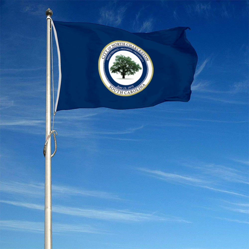 Fyon North Charleston, South Carolina flag banner
