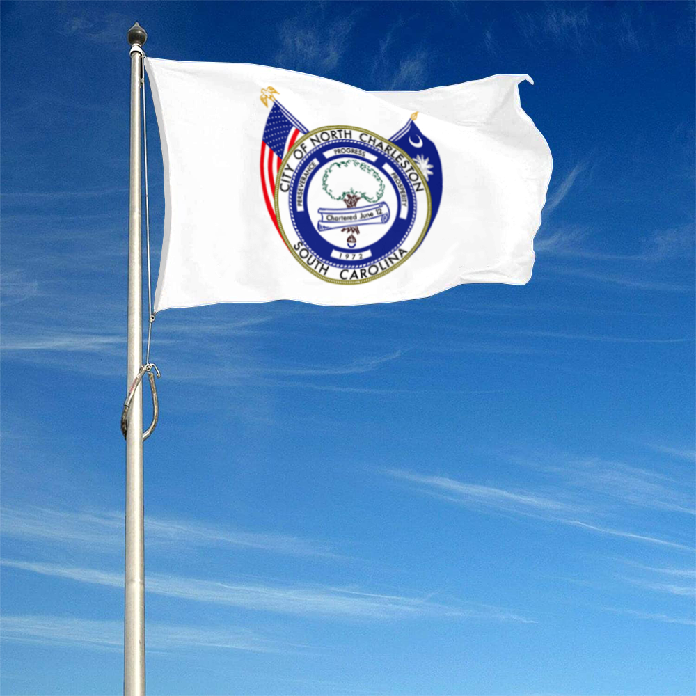 Fyon North Charleston, South Carolina flag (1999–2009) Banner