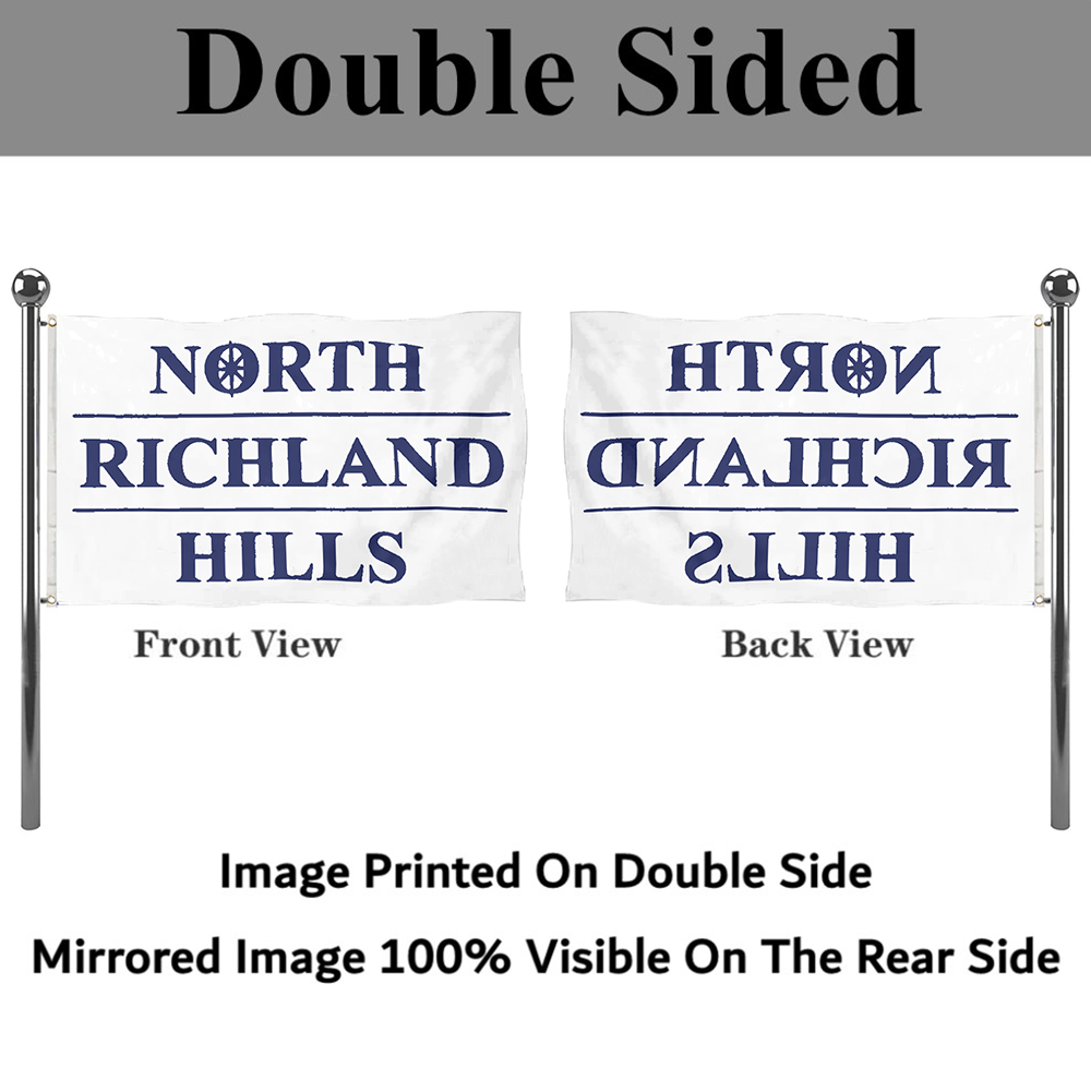 Fyon North Richland Hills, Texas flag banner