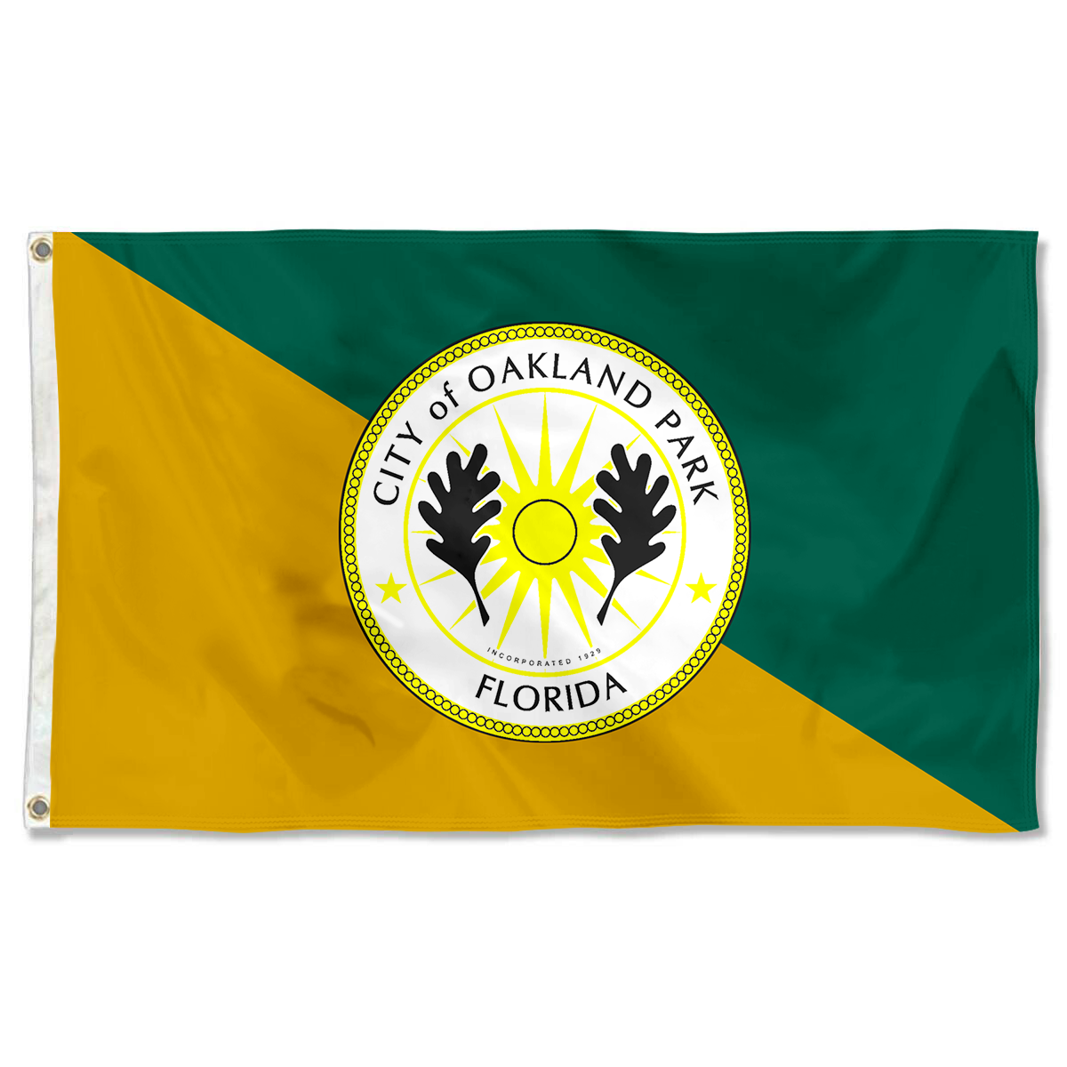 Fyon Oakland Park, Florida flag Banner