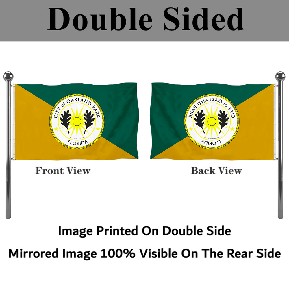 Fyon Oakland Park, Florida flag Banner