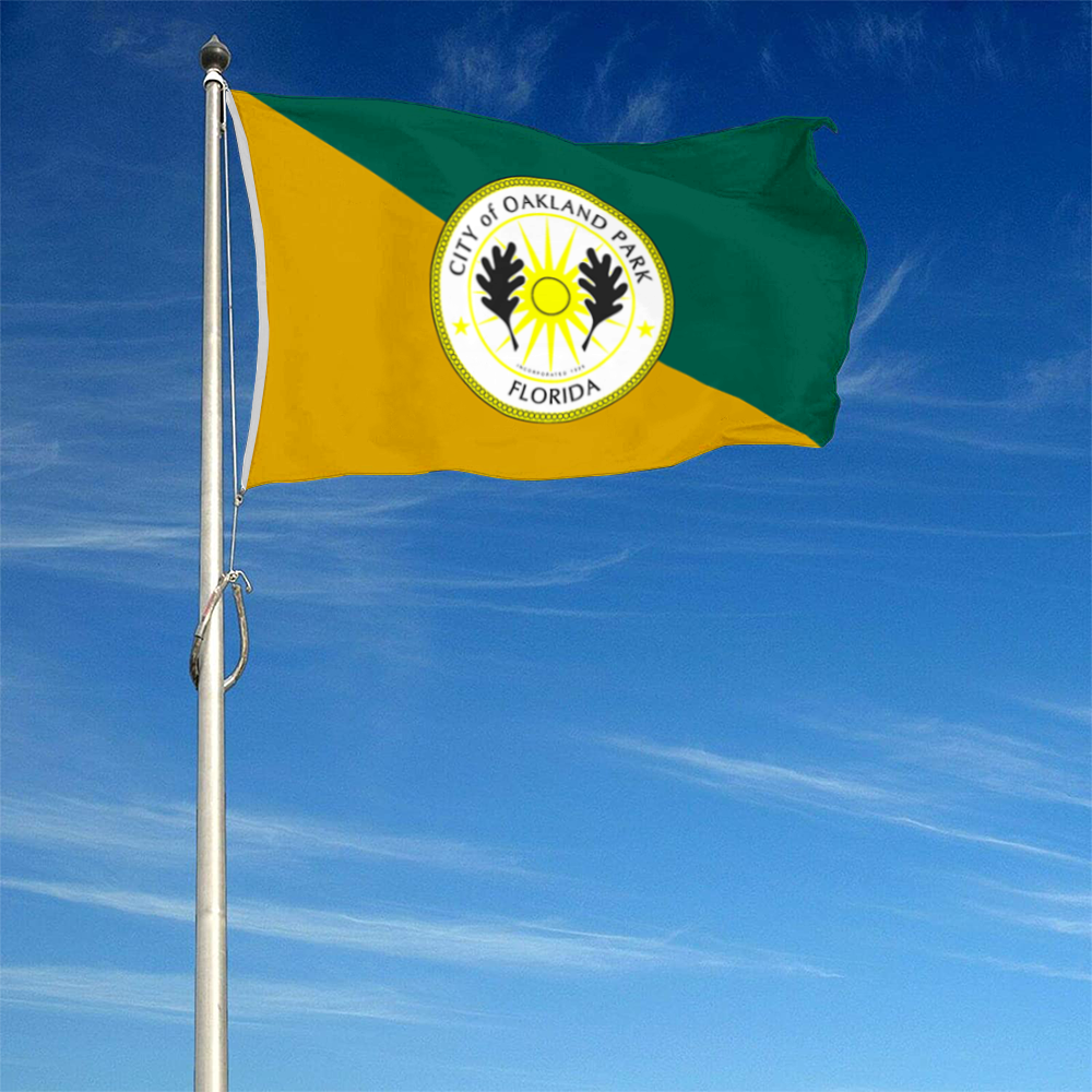 Fyon Oakland Park, Florida flag Banner