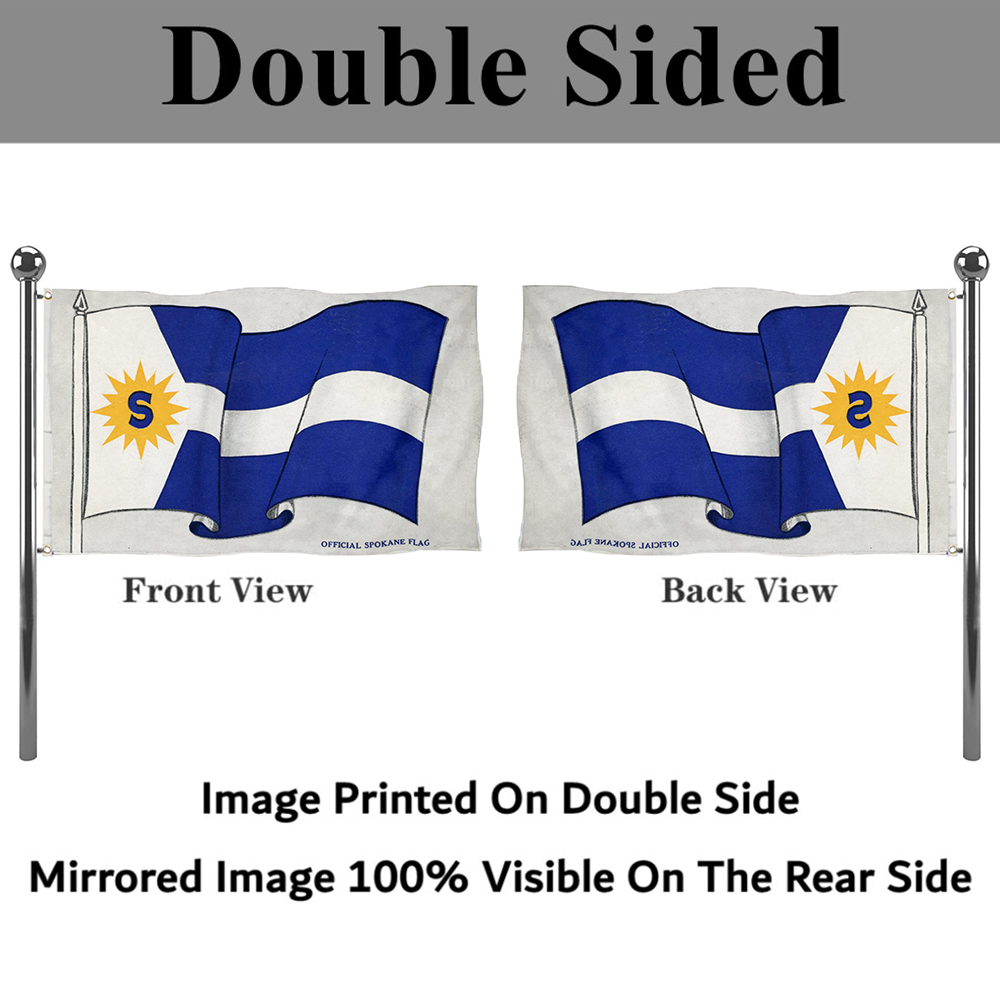 Fyon Official Spokane, Washington flag banner