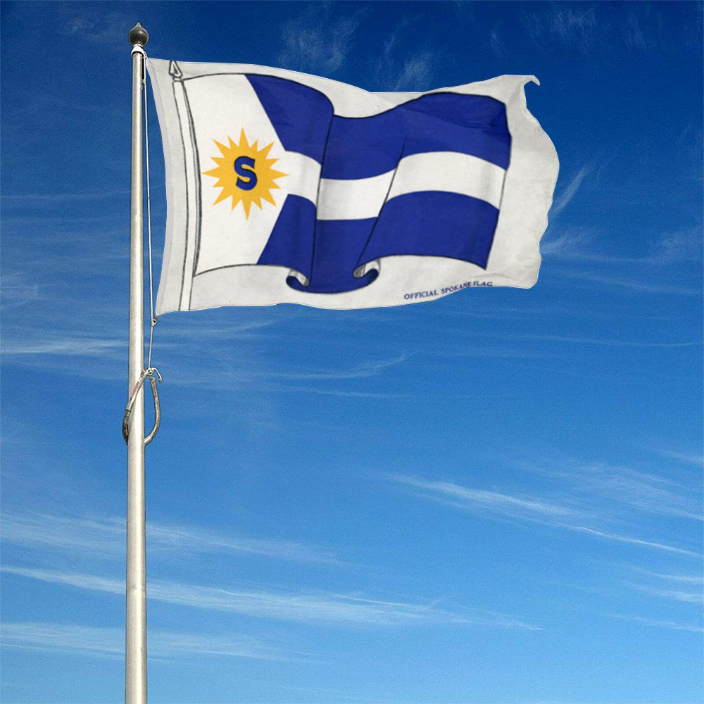 Fyon Official Spokane, Washington flag banner