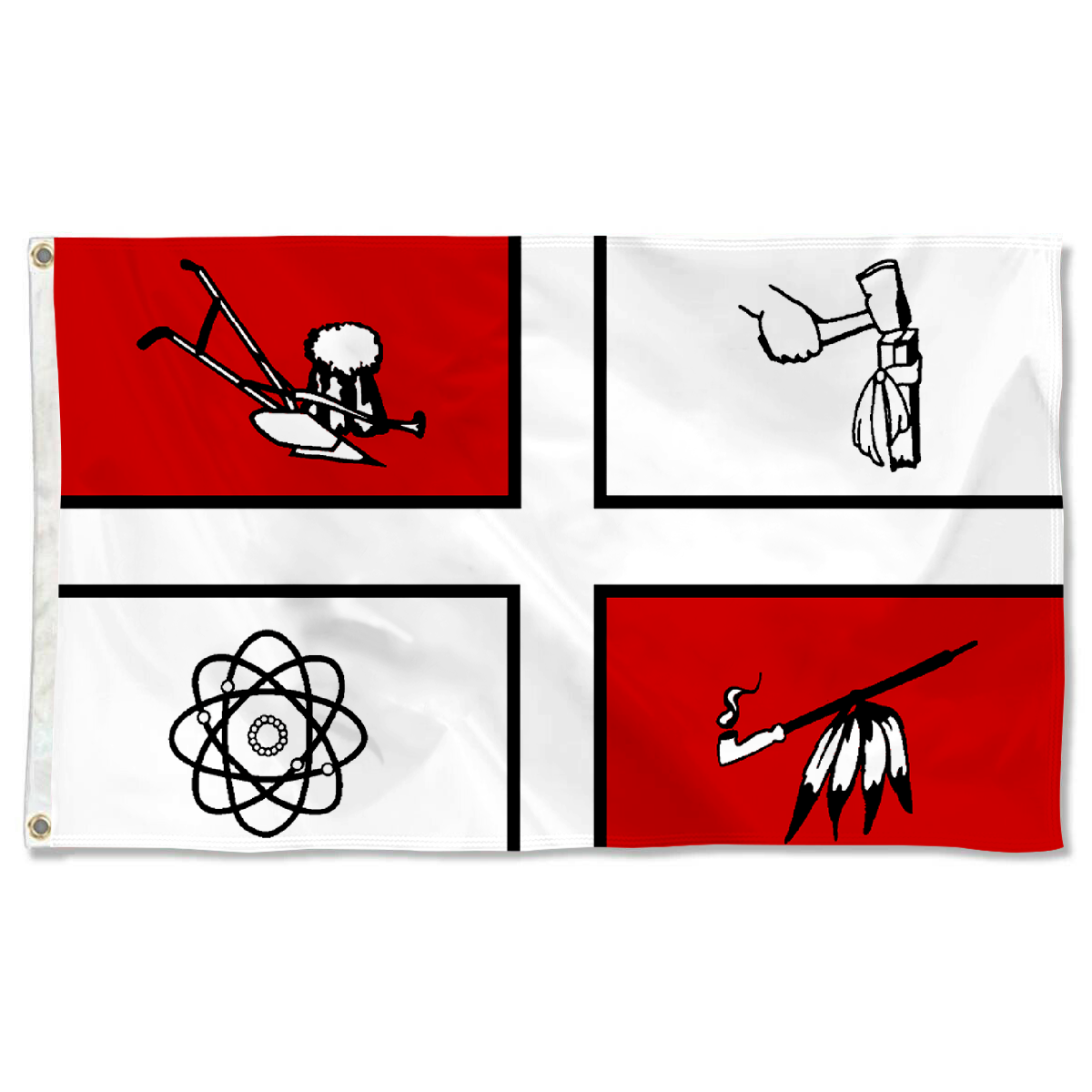 Fyon Oklahoma City, Oklahoma flag(1965–1994) Banner