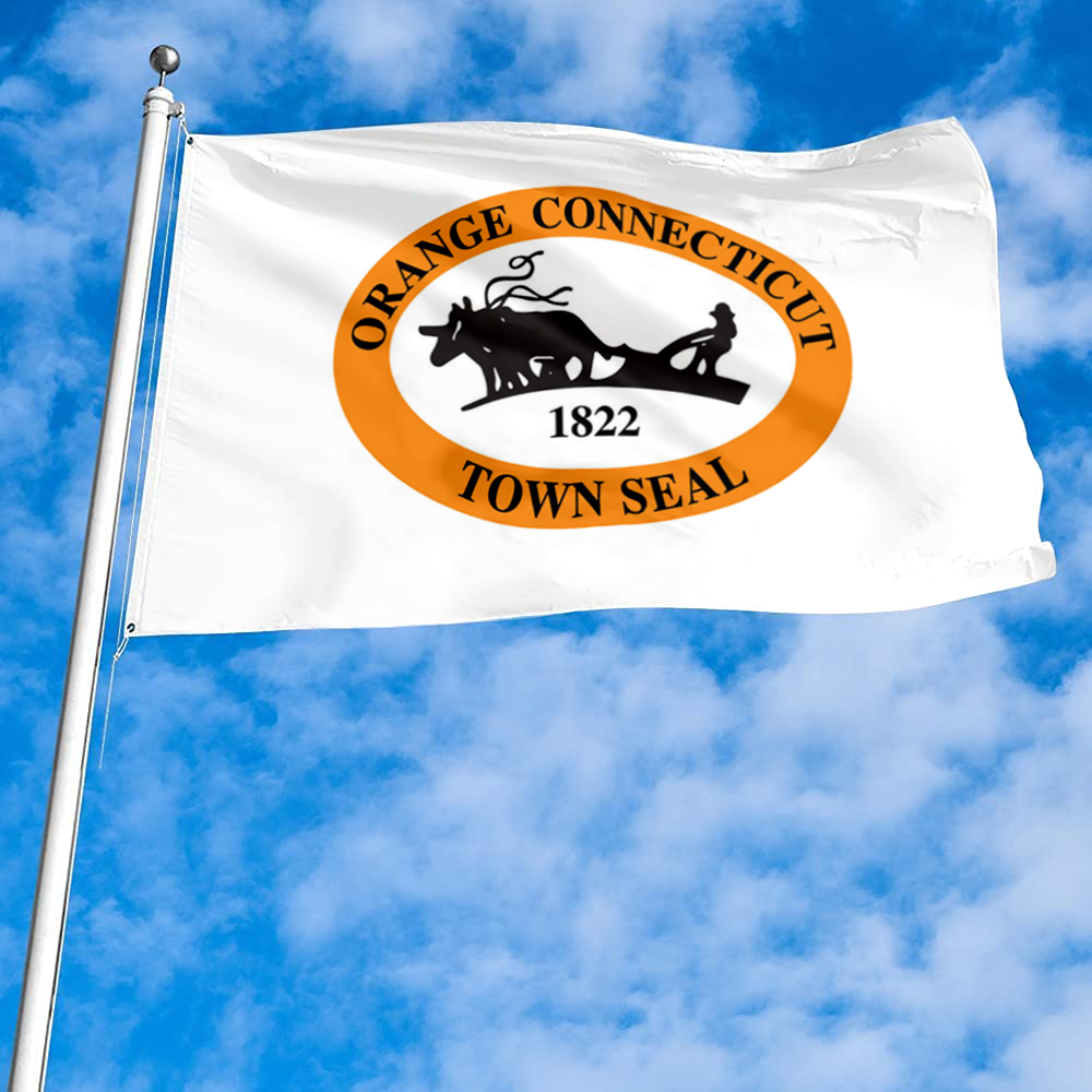 Fyon Orange, Connecticut flag Banner