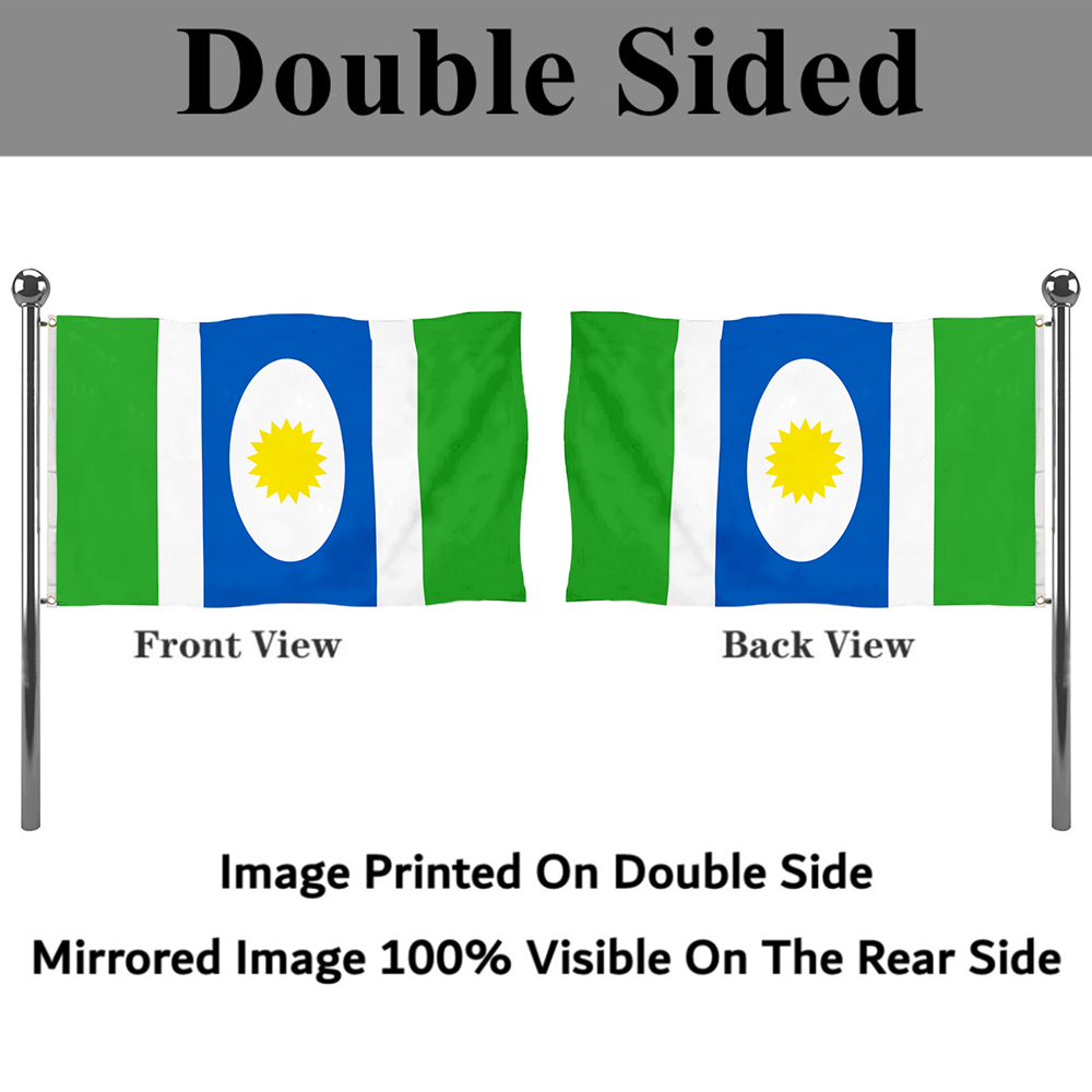 Fyon Orocovis, Puerto Rico flag banner