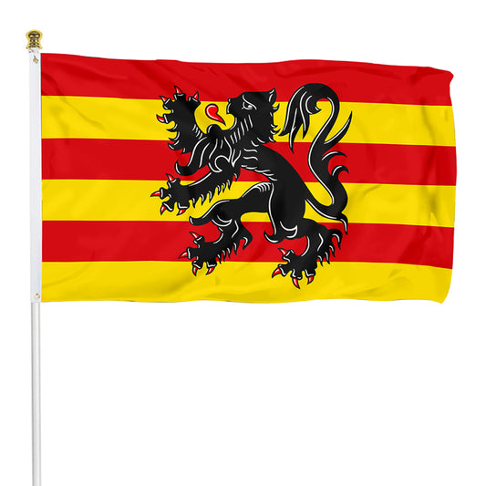 Fyon Oudenaarde, Municipal of Oudenaarde, Belgium Flag Indoor and Outdoor Banner