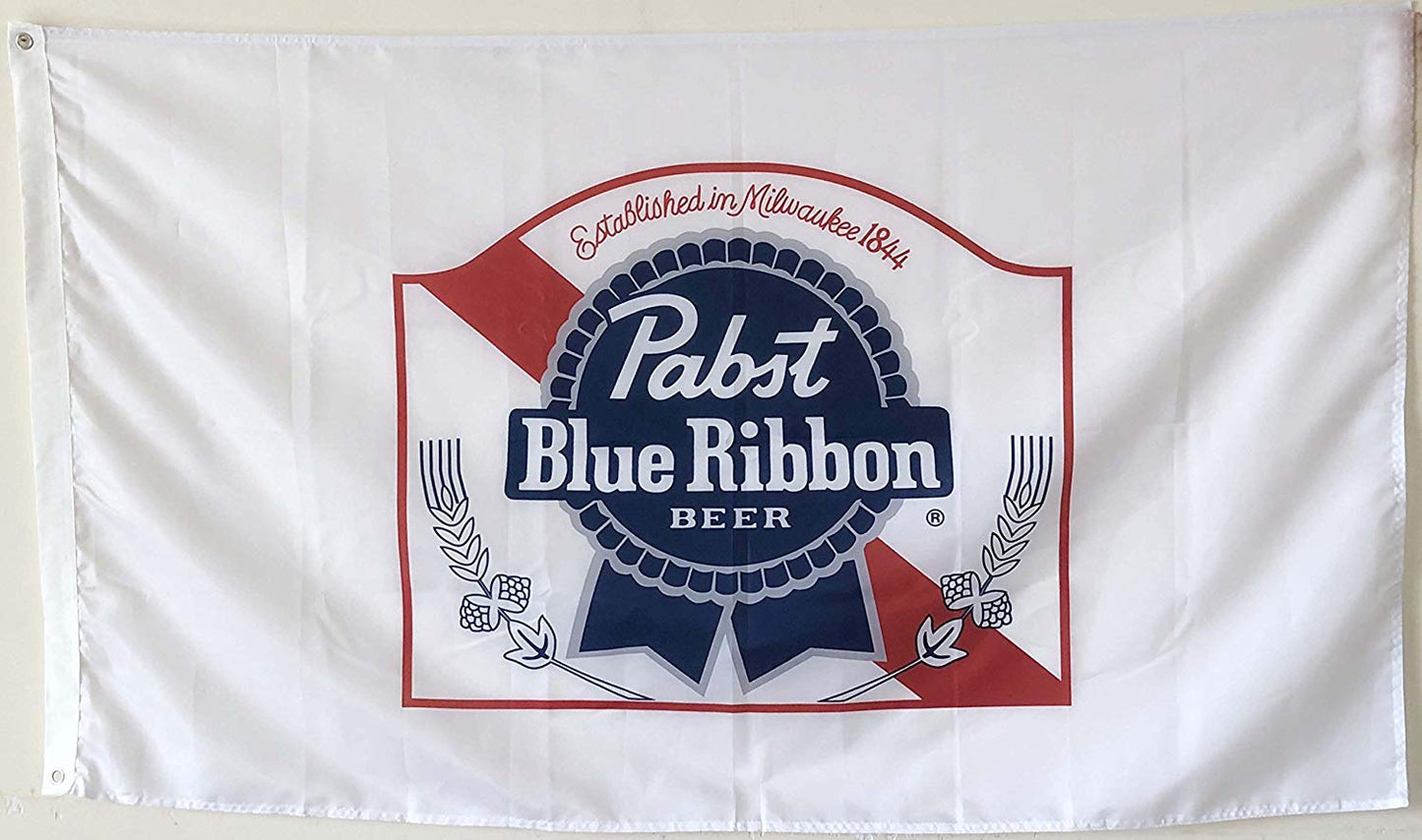 Fyon Pabst Blue Ribbon Beer Flag Banner