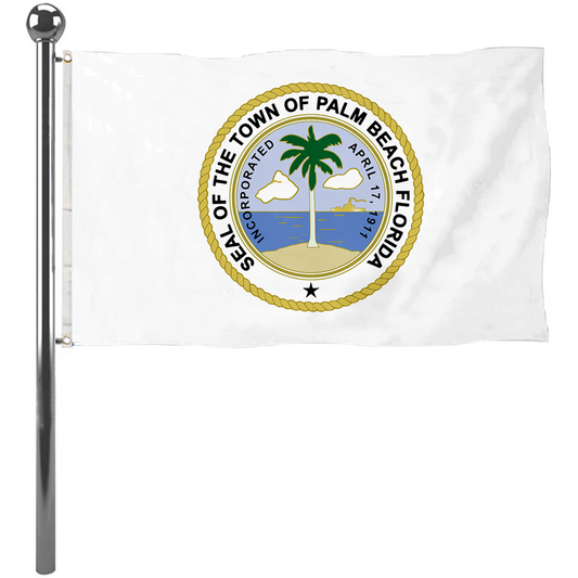 Fyon Palm Beach, Florida flag Banner