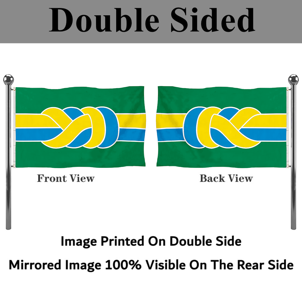 Fyon Palouse City, Washington flag banner