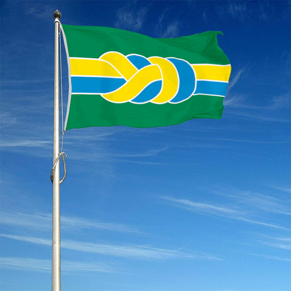 Fyon Palouse City, Washington flag banner