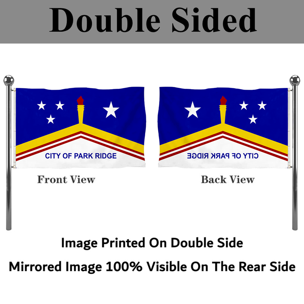 Fyon Park Ridge, Illinois flag Banner