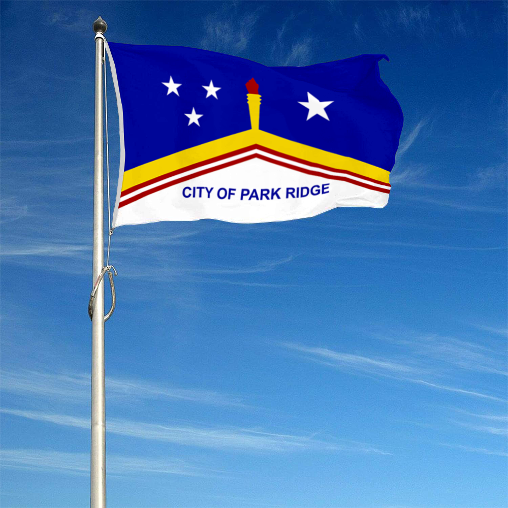 Fyon Park Ridge, Illinois flag Banner