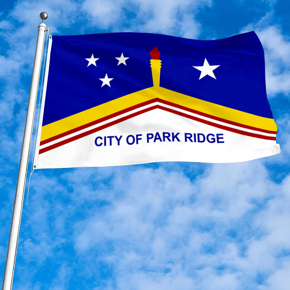 Fyon Park Ridge, Illinois flag Banner