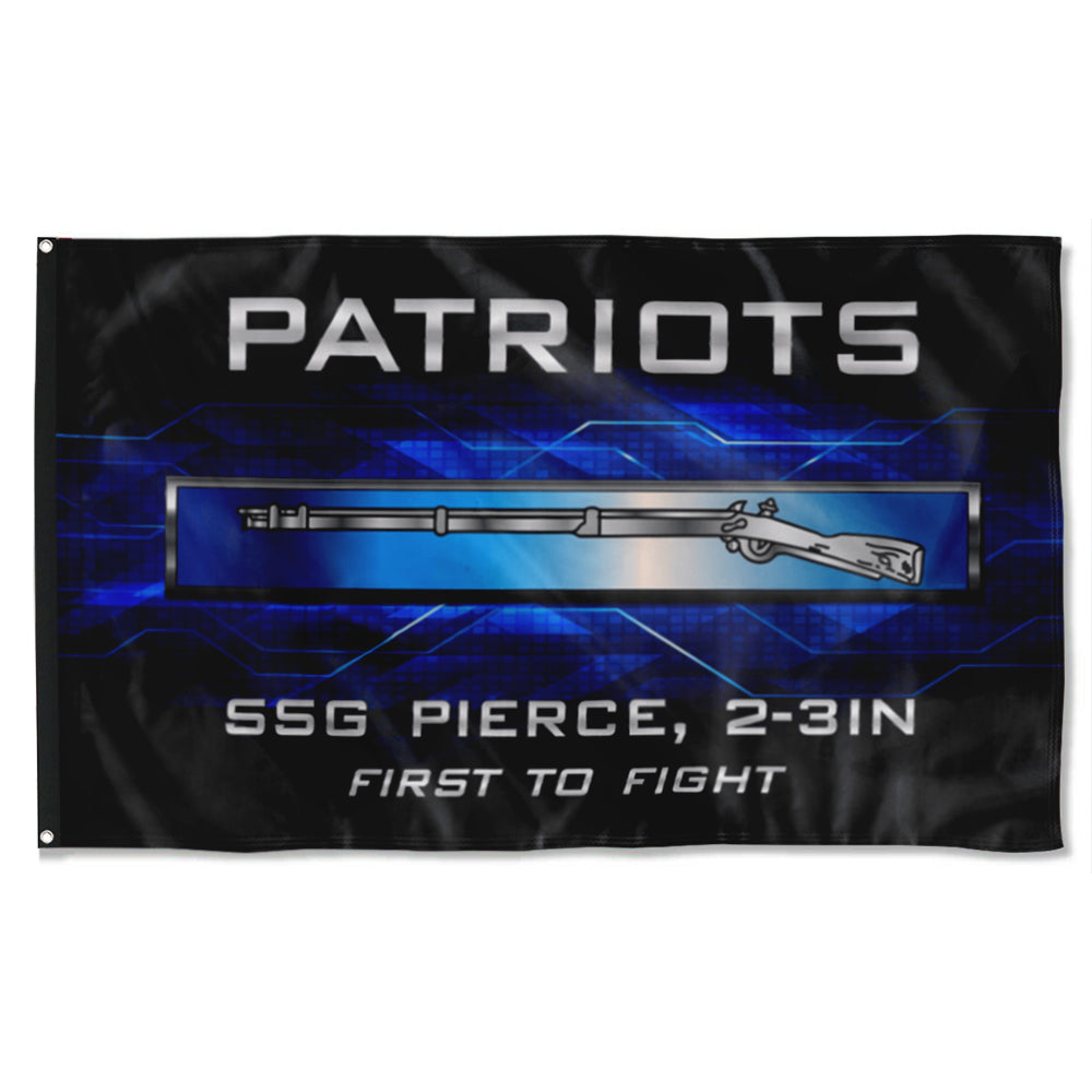 Fyon Patriots 2-3 INF First to Fight Flag Indoor and outdoor banner