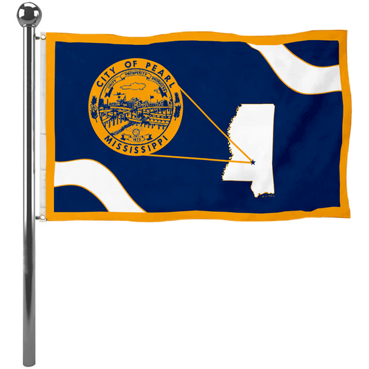Fyon Pearl, Mississippi flag banner