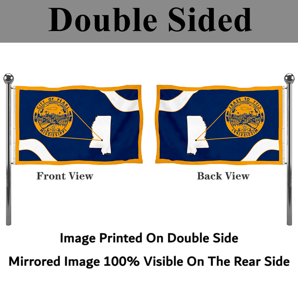 Fyon Pearl, Mississippi flag banner