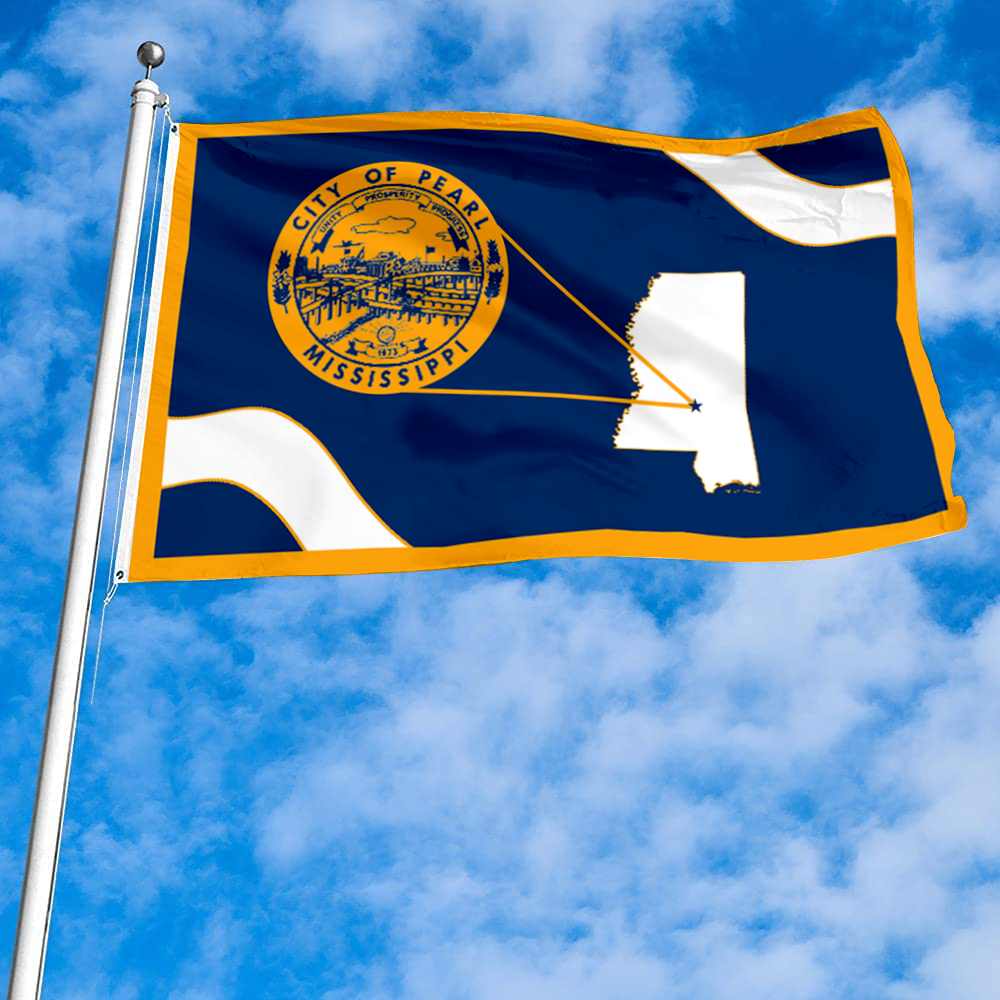 Fyon Pearl, Mississippi flag banner