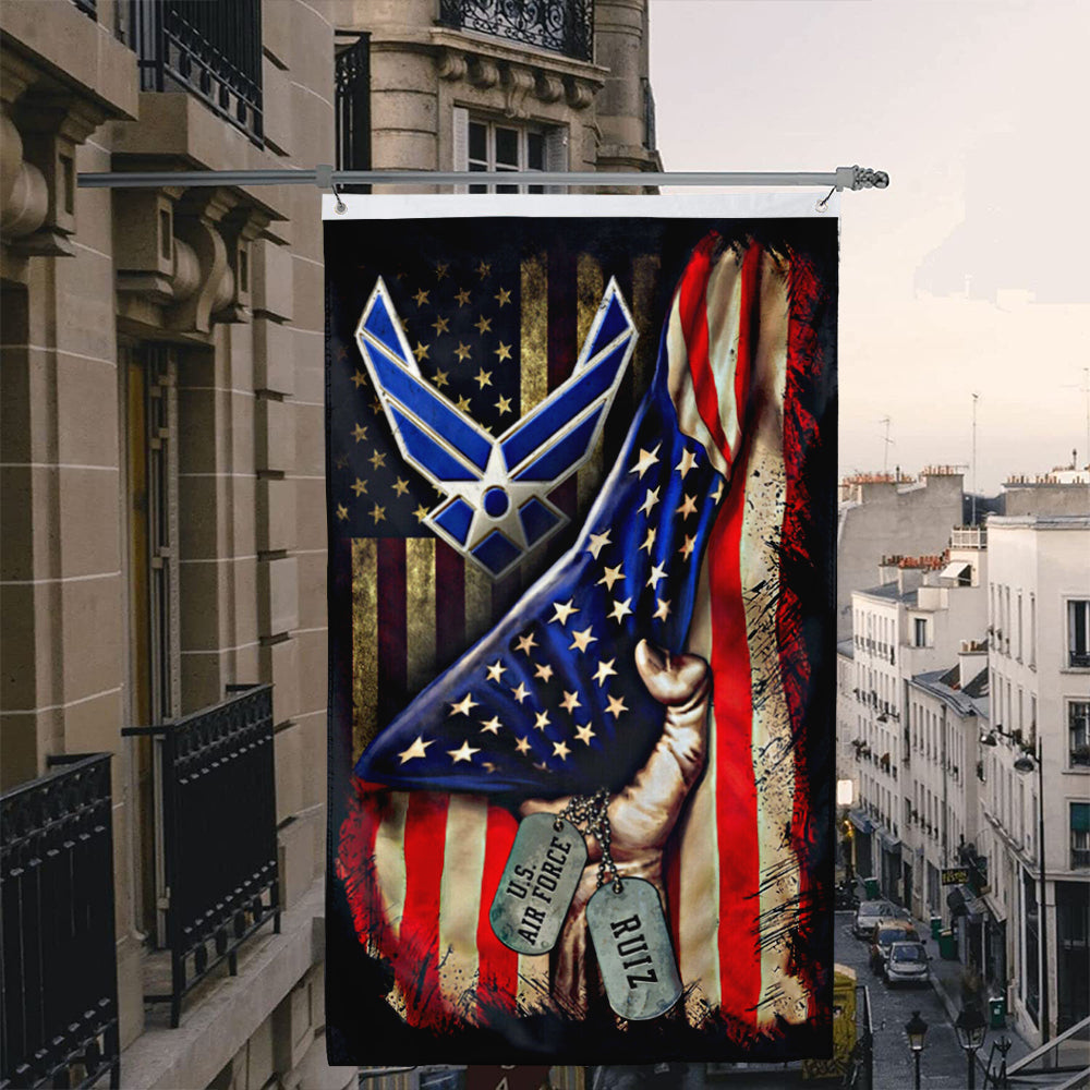 Fyon Personalized US Air Force Flag Indoor and outdoor banner