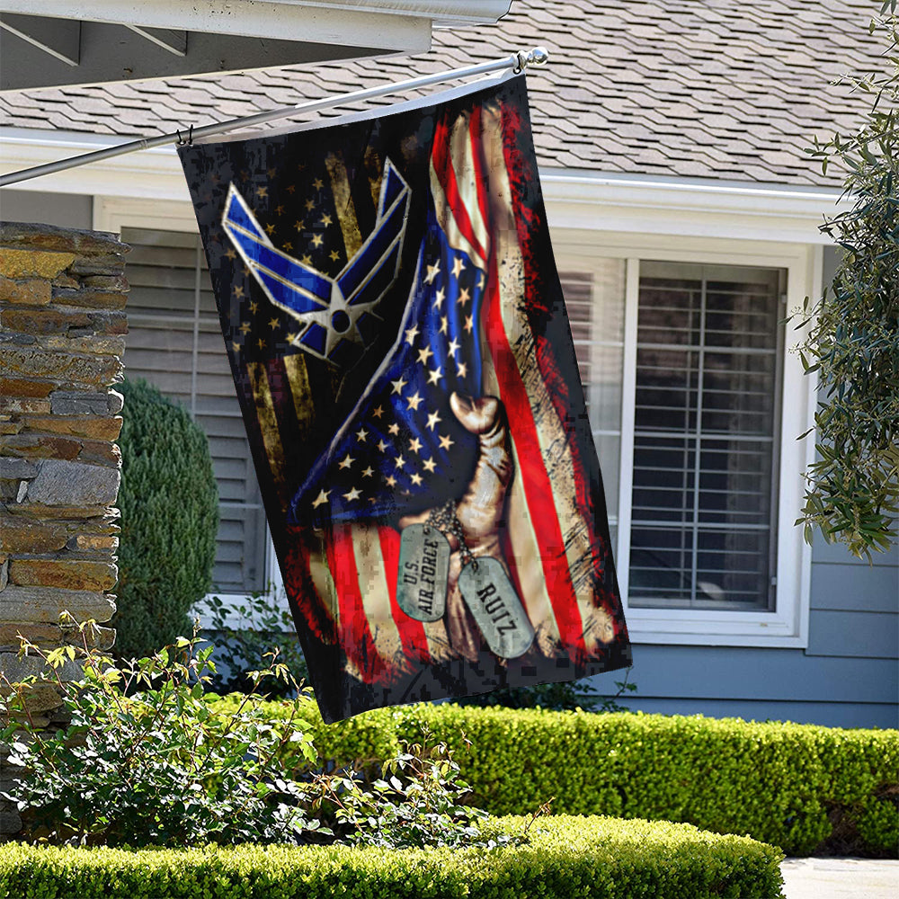 Fyon Personalized US Air Force Flag Indoor and outdoor banner