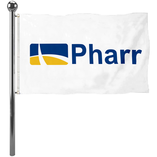 Fyon Pharr, Texas flag banner