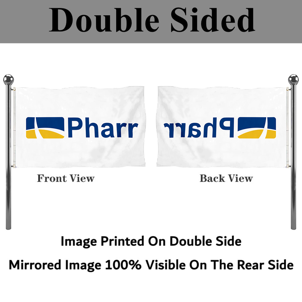 Fyon Pharr, Texas flag banner