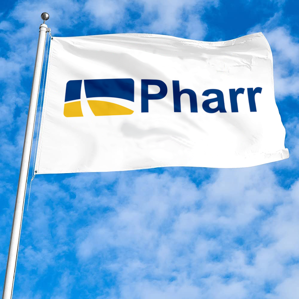 Fyon Pharr, Texas flag banner