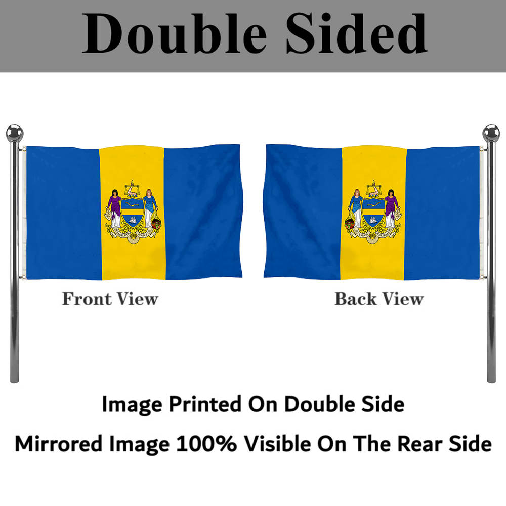 Fyon Philadelphia, Pennsylvania flag banner