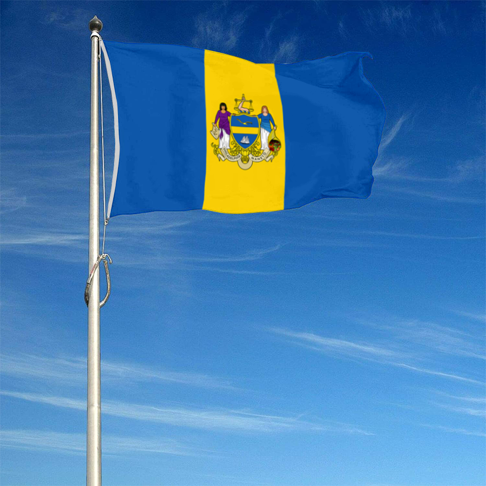 Fyon Philadelphia, Pennsylvania flag banner