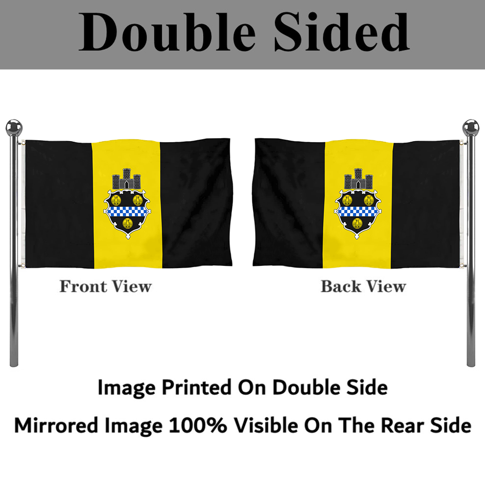Fyon Pittsburgh, Pennsylvania flag Banner