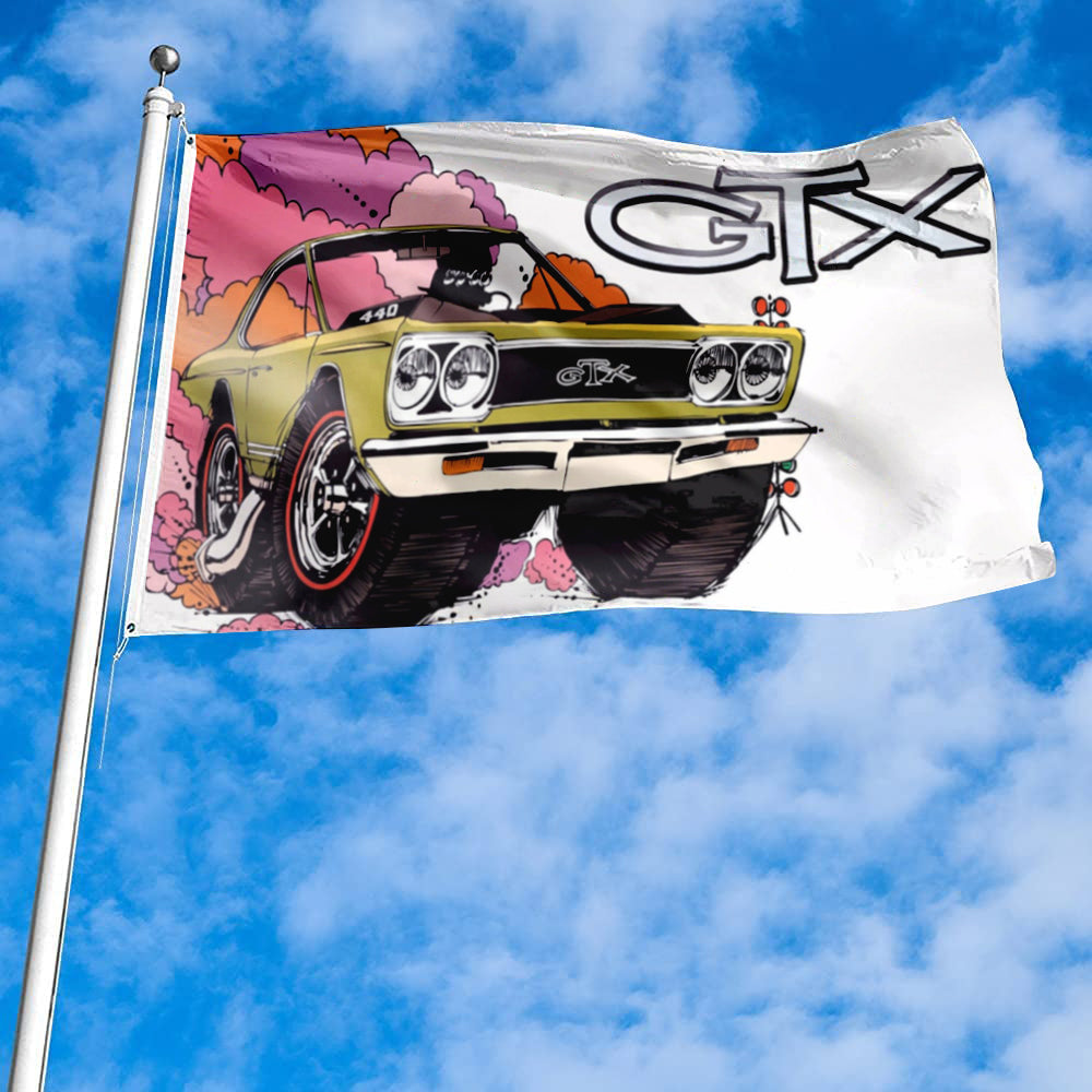 Fyon Plymouth gtx Flag Banner