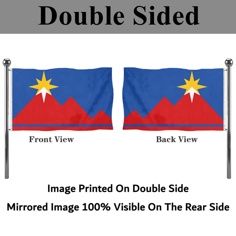 Fyon Pocatello, Idaho flag Banner
