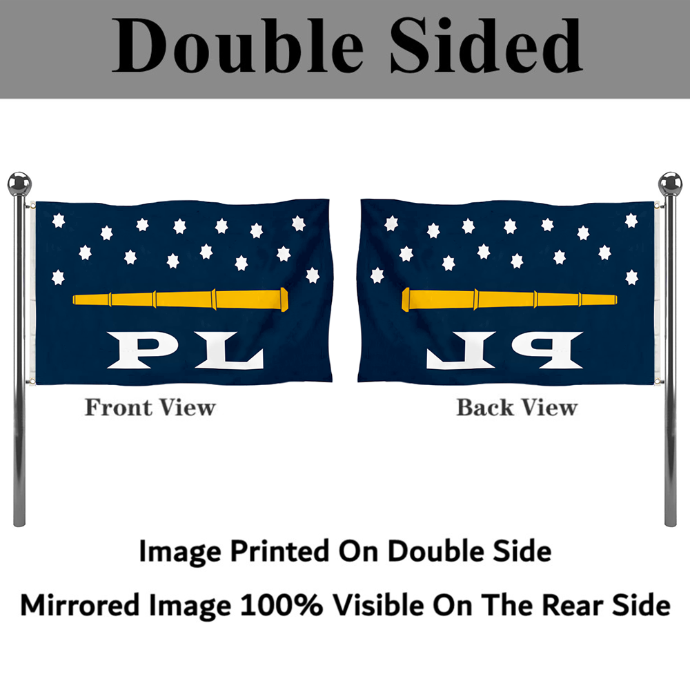 Fyon Point Lookout, New York flag Banner