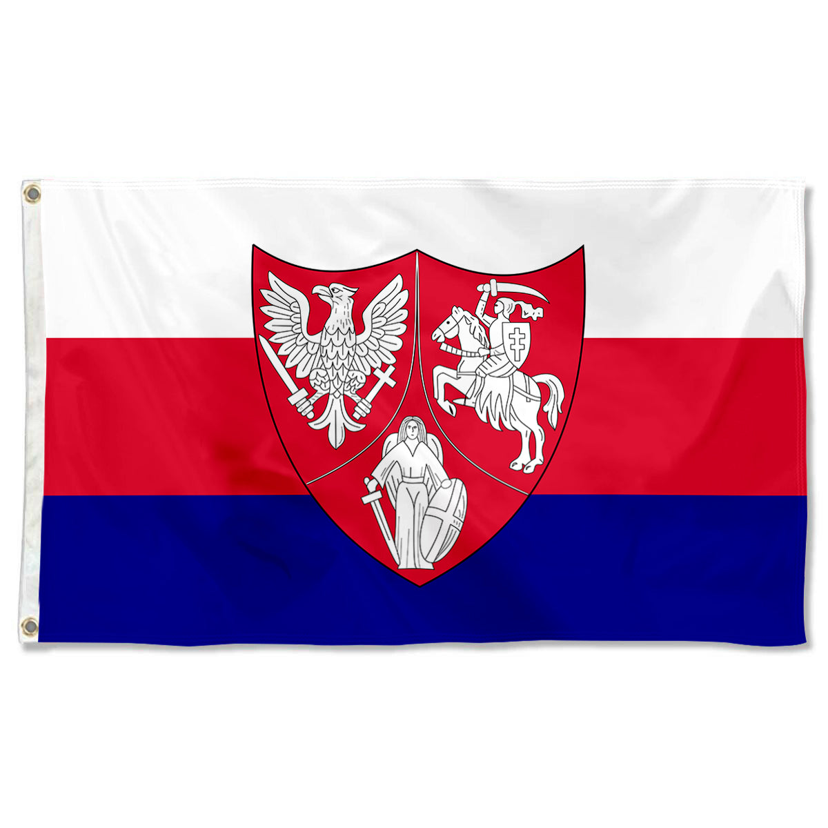 Fyon Polish-Lithuanian-Ruthenian Commonwealth 1863-1864 Flag Banner