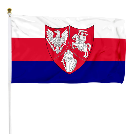Fyon Polish-Lithuanian-Ruthenian Commonwealth 1863-1864 Flag Banner