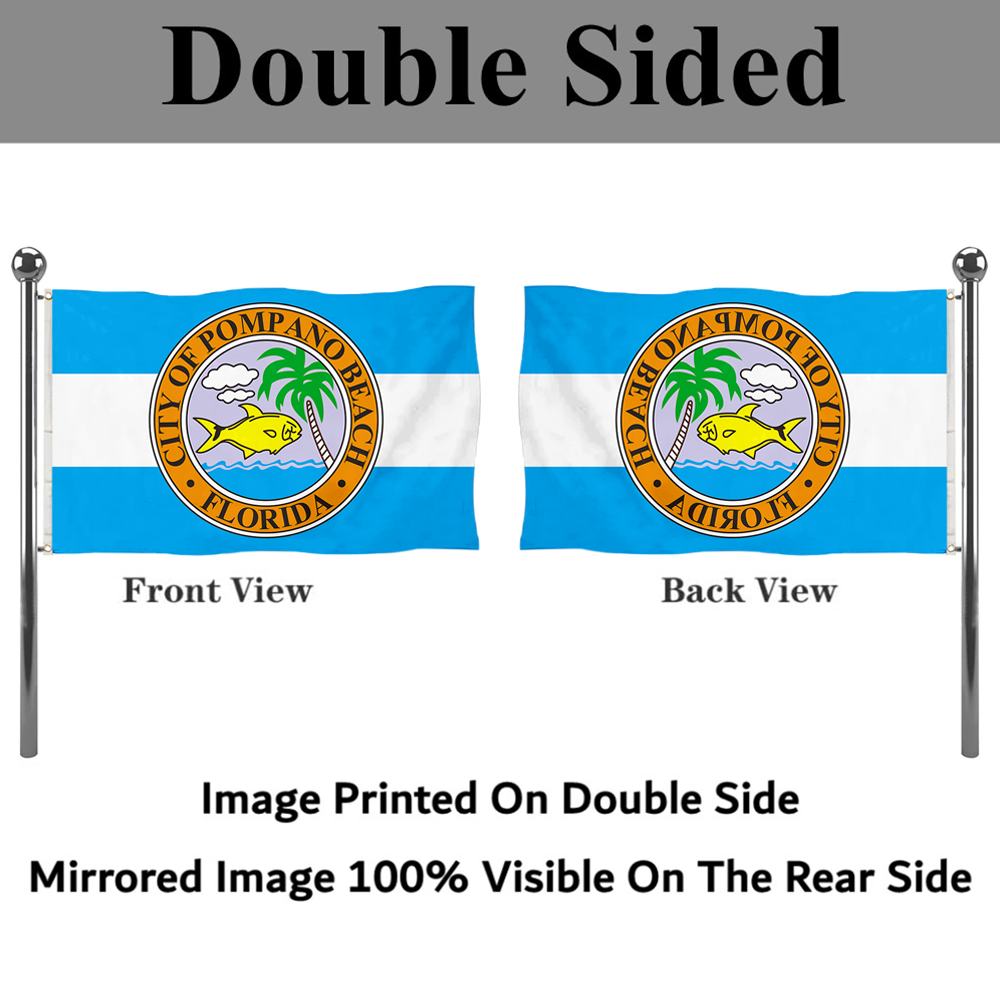 Fyon Pompano Beach, Florida flag Banner