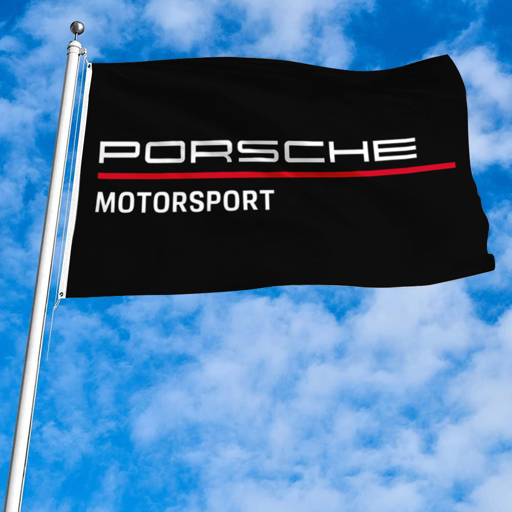Fyon Porsche Motorsport Flag Banner
