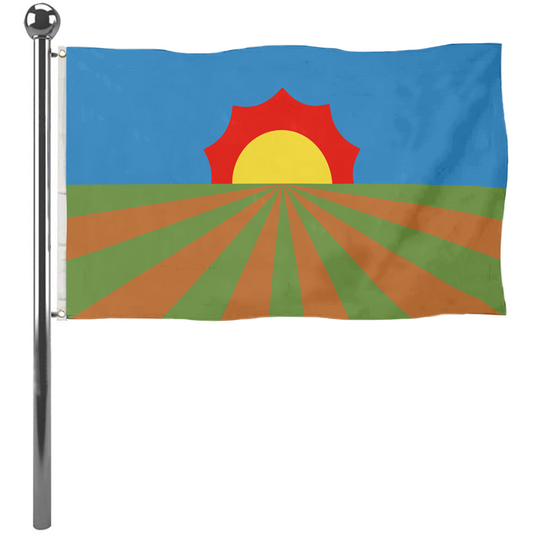 Fyon Portales, New Mexico flag Banner