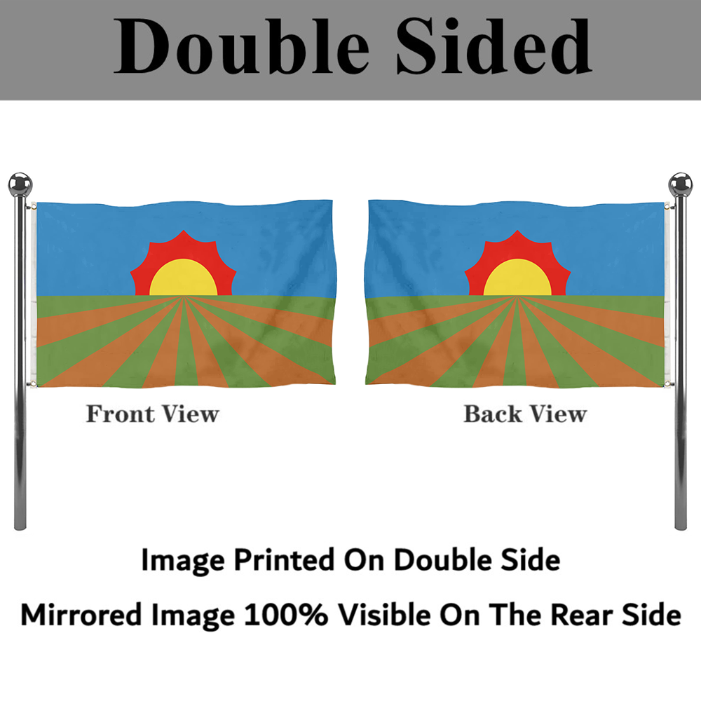 Fyon Portales, New Mexico flag Banner