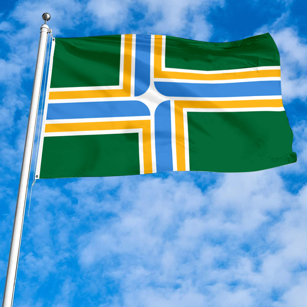 Fyon Portland, Oregon flag banner