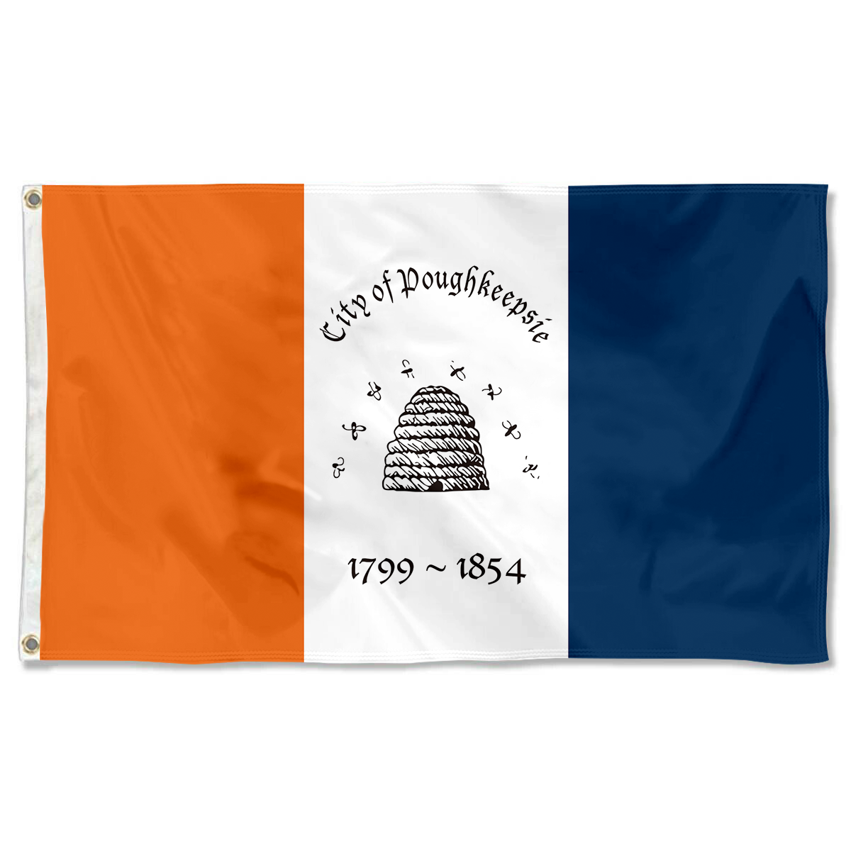 Fyon Poughkeepsie, New York flag Banner