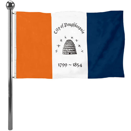 Fyon Poughkeepsie, New York flag Banner