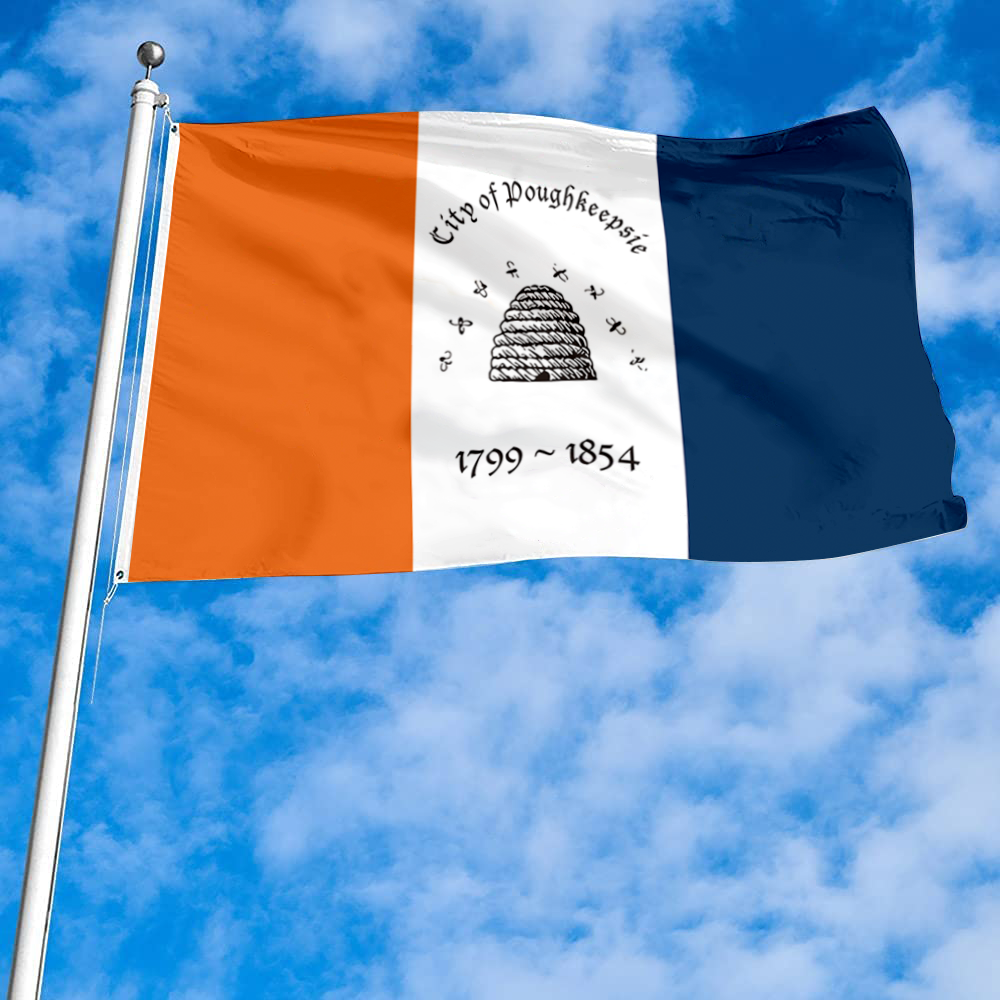 Fyon Poughkeepsie, New York flag Banner