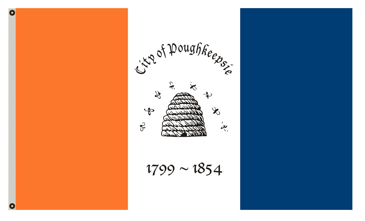 Fyon of Poughkeepsie flag, New York banner