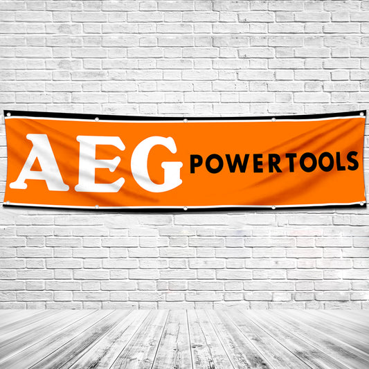 Fyon Power Tools for AEG Banner Flag 2x8 Feet