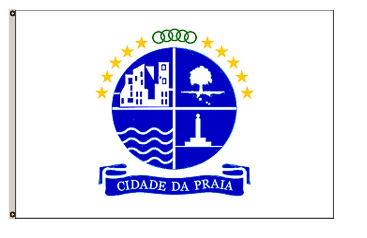 Praia flag Cape Verde banner
