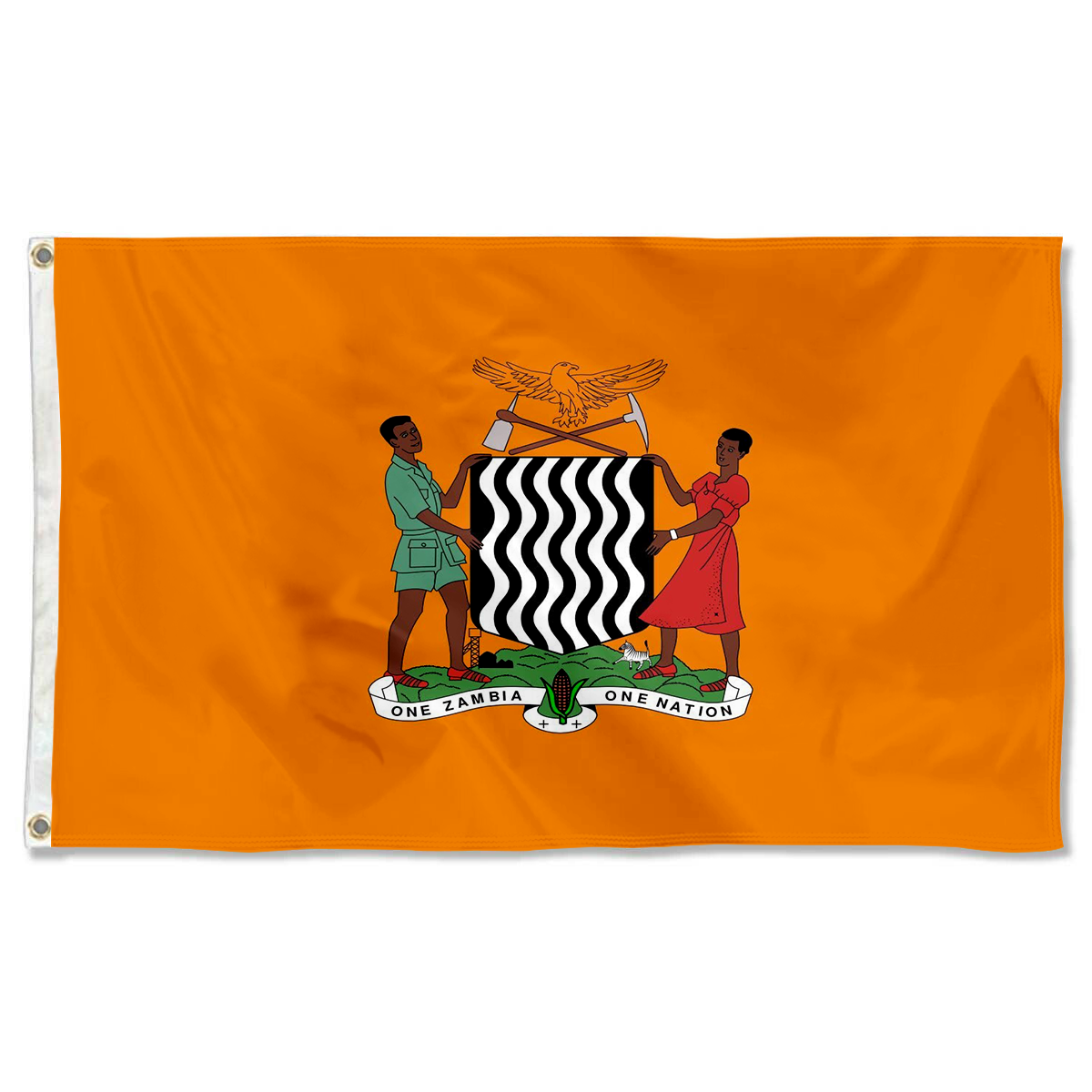 Fyon President of Zambia flag Indoor and outdoor banner